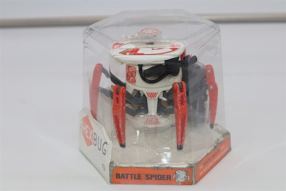 Hexbug Micro Robotic Creature Remote Control Battle Spider w/ light - NEW -