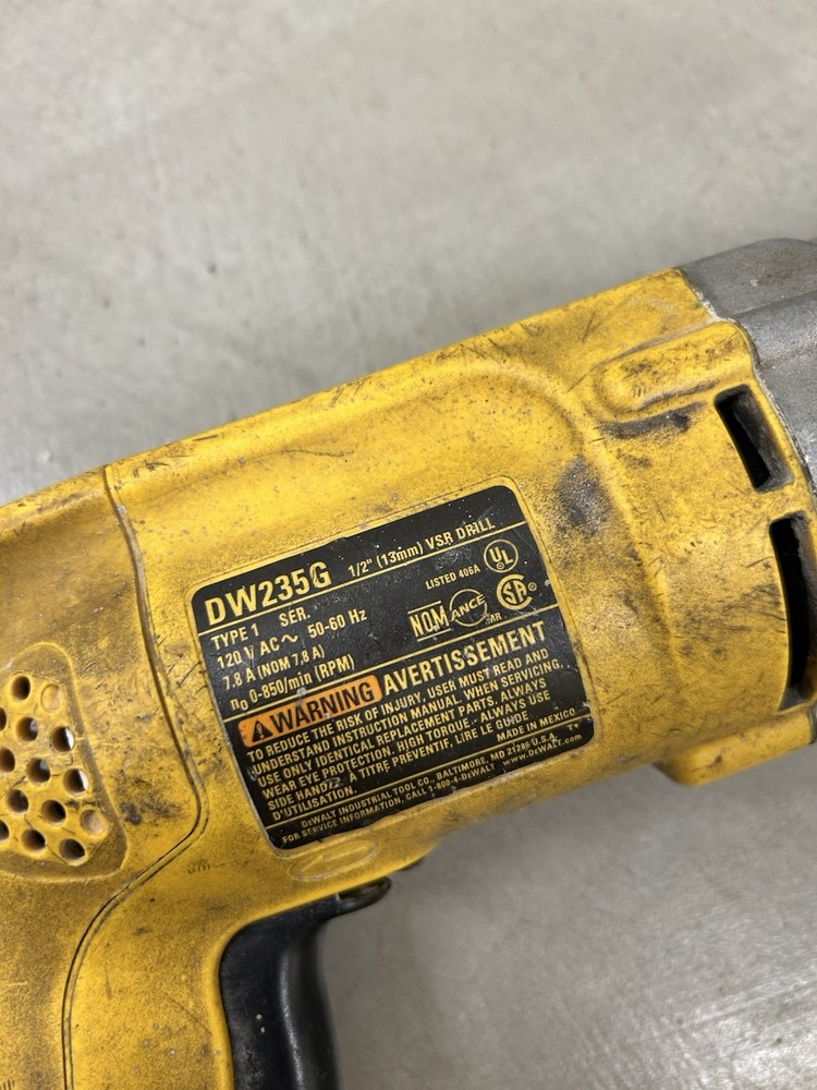 Dewalt Drill Model DW235G Corded VSR Drill