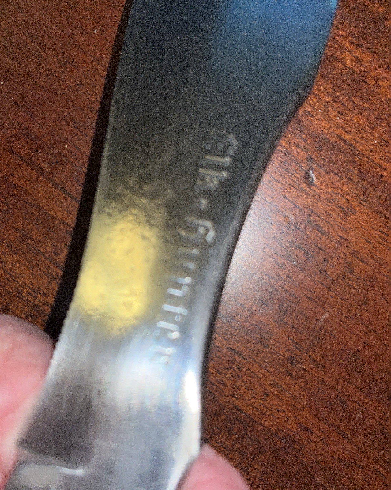 Olsen Knife Co. Elk-Hunter 2700-E hunting knife antler handle