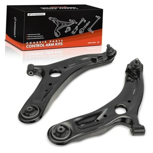 2 x Front Lower Control Arms, with Ball joint & Bushing, Compatible with Kia