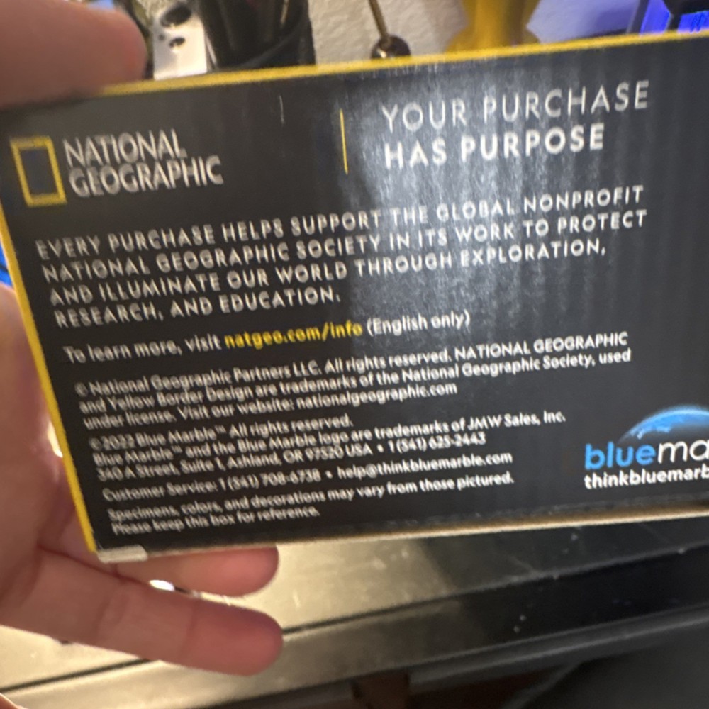 National Geographic Magic Set STEM 45 Tricks with Instructions & Learning Guide