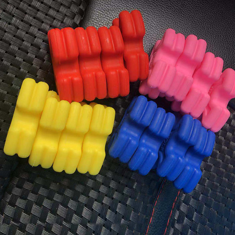 4pcs Archery Compound Bow Stabilizer Limbs Silencer Shock Absorber Dampener