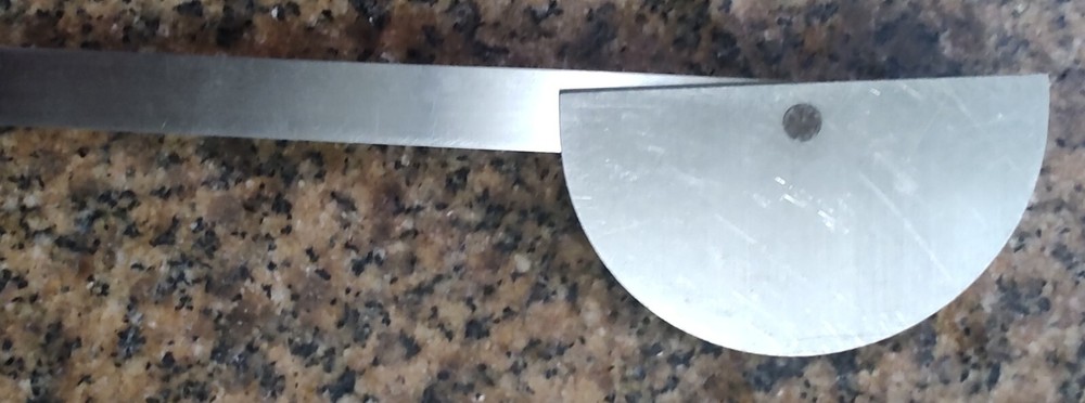 GENERAL NO 18 STAINLESS PROTRACTOR