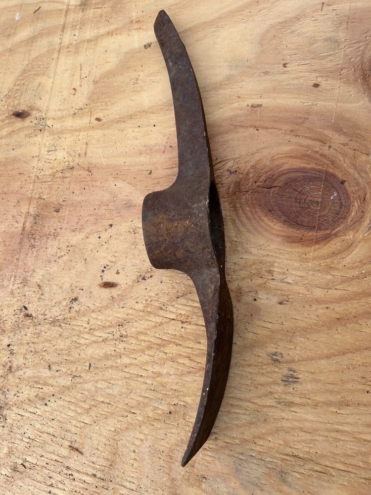 Long Pick Head Rusty Rustic no handle Original Vintage Primitive Farm Decor