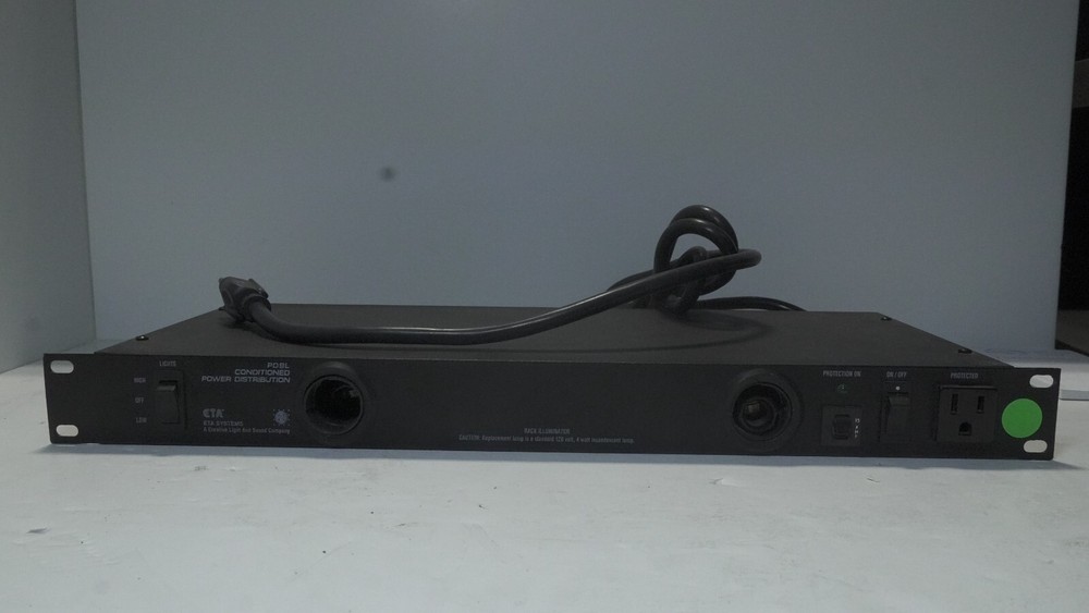 ETA Systems Conditioned Power Distribution Rack Illuminator PD9L