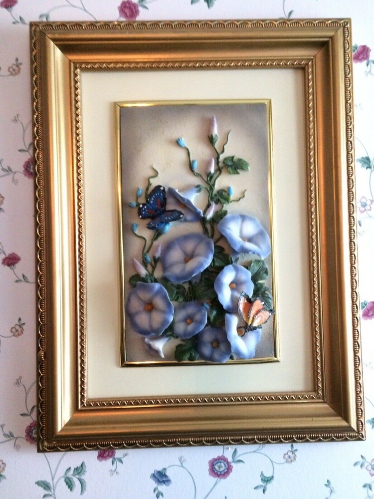 Two Handcrafted Three Dimensional Pictures 12 X16