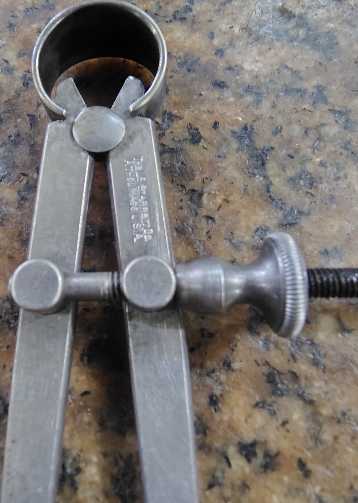 🗽 VINTAGE STARRETT 4-1/2" ID CALIPER