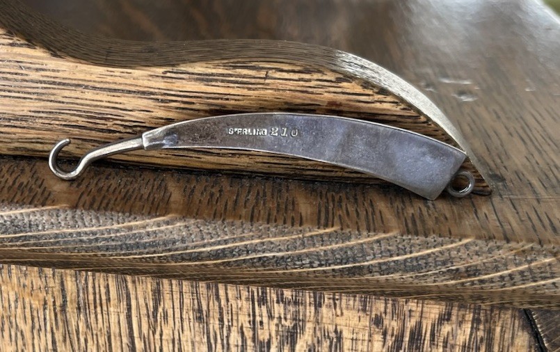 Antique Sterling Silver Boot Buttoner Chantelaine