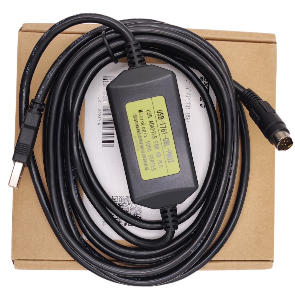 Programming Cable USB-1761-CBL-PM02 PLC for Allen Bradley MicroLogix 1000 PLC's