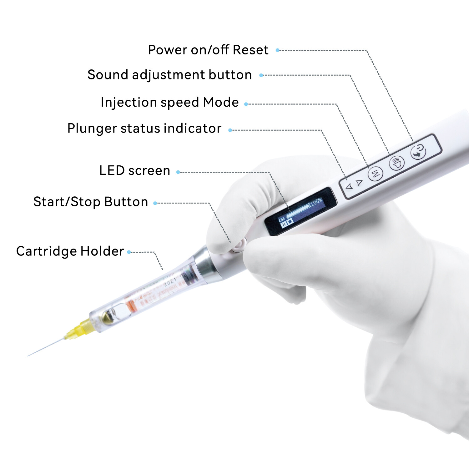 Woodpecker Dental Painless Oral Local Anesthesia Delivery Pen Super Pen/Star Pen