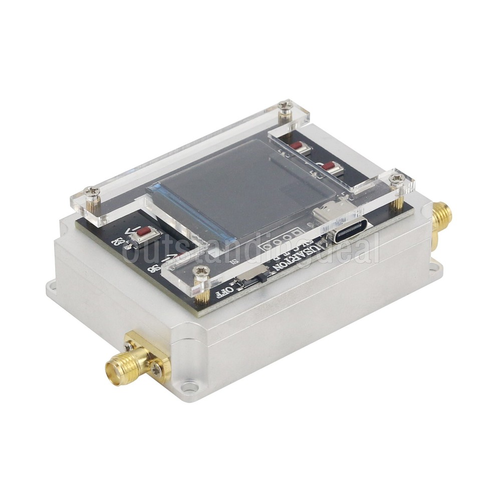 ATT-6000V3.0 DC-6GHZ 90DB Programmable Attenuator Module RF Attenuator 1.3" OLED