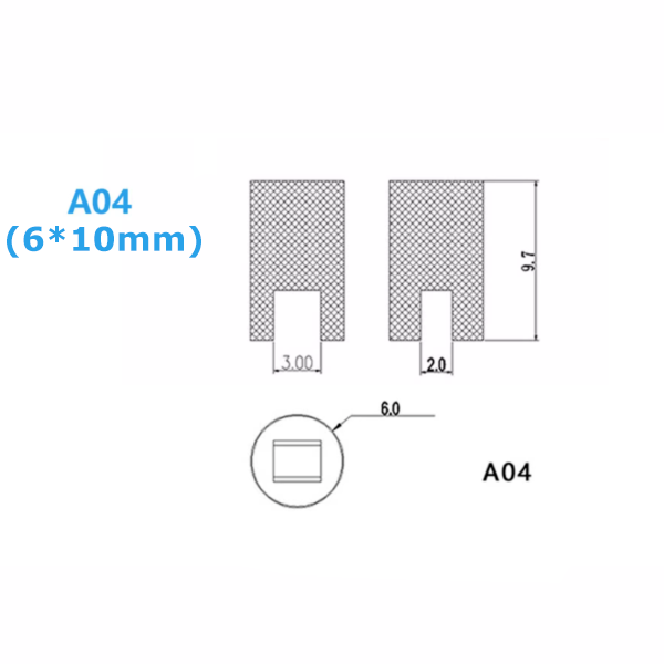 Button Cap A04/A06/A28 Push Button Switch Hat For 5.8*5.8/7*7/8*8/8.5*8.5 Switch