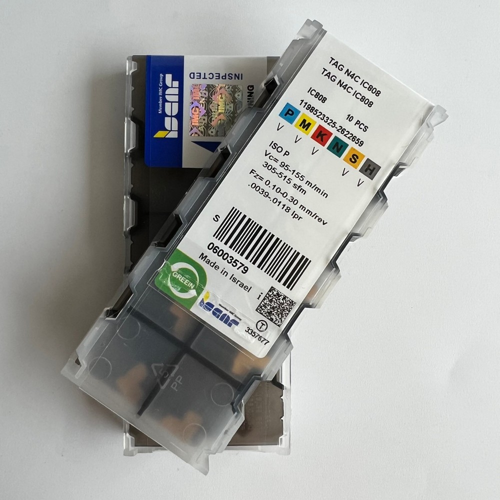 10Pcs/BOX ISCAR TAGN4C IC808