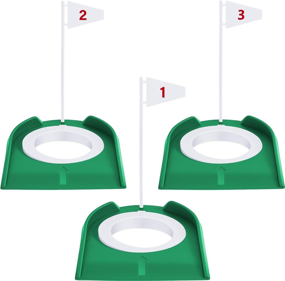 Golf Putting Practice Cup Hole Training Aids Golf Accessories Training Putter...