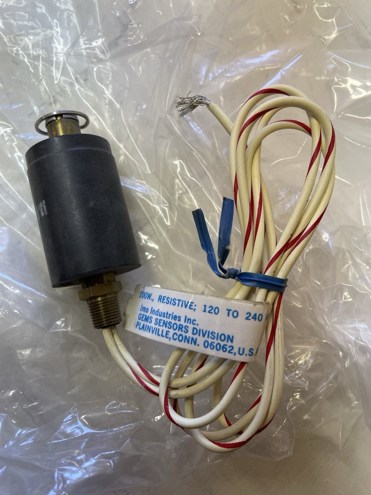 IMO Gems Sensor 100 Watt Resistive 120-240VAC Float Switch Level Sensor