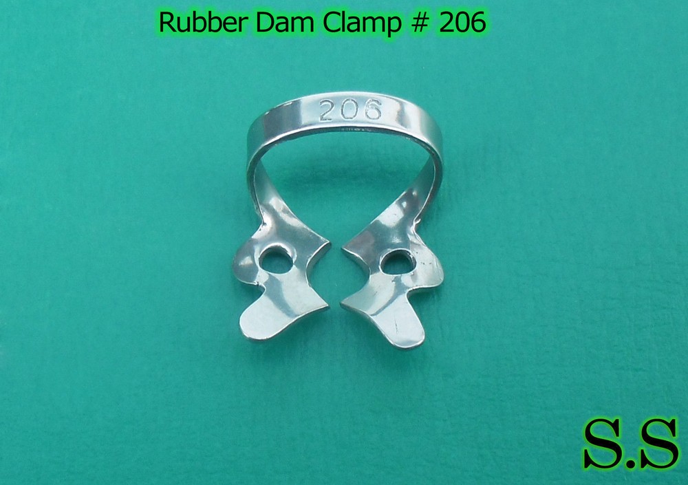 Endodontic Rubber Dam Clamp # 206