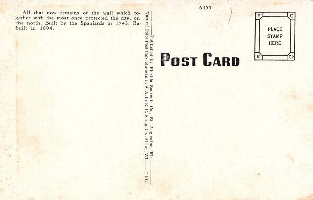 OLD CITY GATES, ST. AUGUSTINE, FL - PC1634