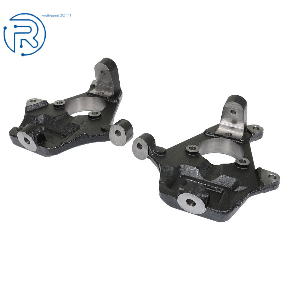 NEW 2" Drop Lowering Spindles For 07-17 Chevy Silverado GMC Sierra 1500 2WD 4WD