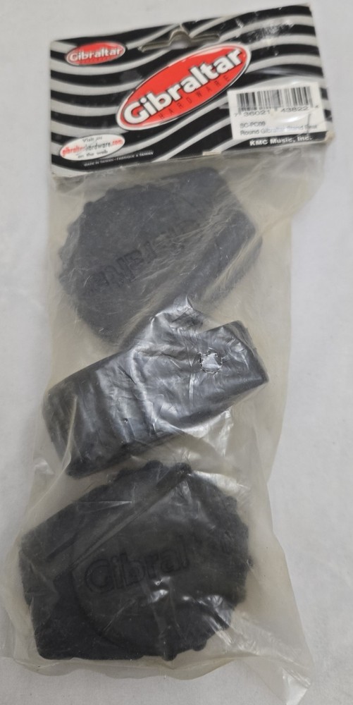 Gibraltar SC-PC09 Round Stand Rubber Feet 3/Pack