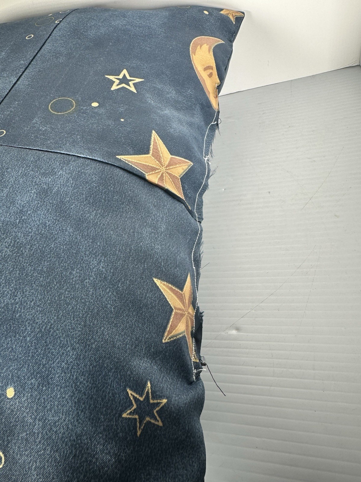 Vintage 90s Celestial Throw Pillow Sun Moon Stars Whimsigoth Set & Flags