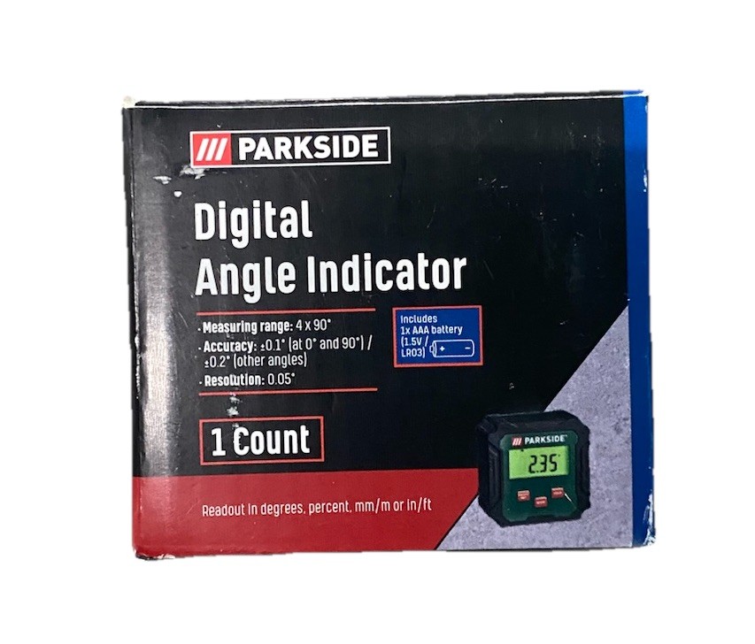 Digital Angle Finder with Electronic Laser Angle Gauge Parkside