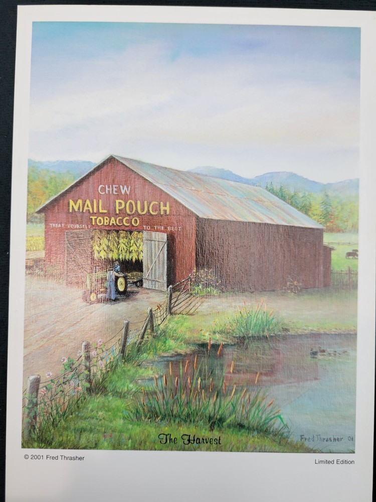 Fred Thrasher Print 5" x 7" "The Harvest"
