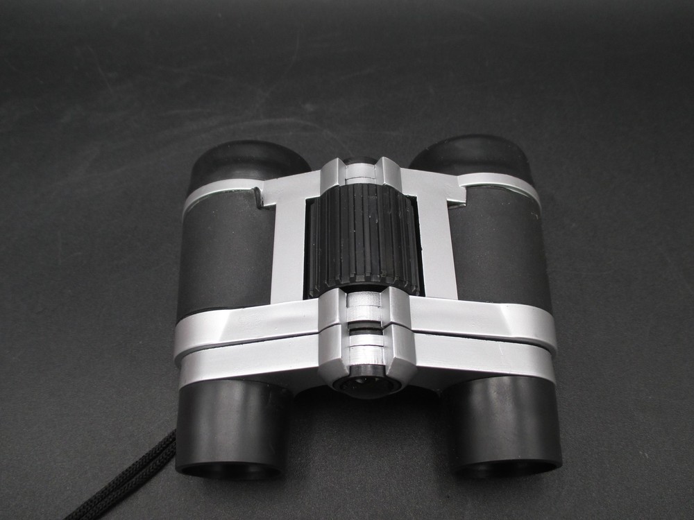 Vintage 2001 Target Binoculars Y2K Gift Compact Folding Case Strap