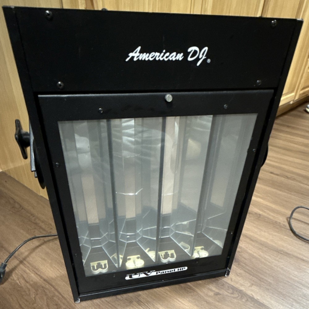 American DJ UV Panel HP Stage Effect Machine Manual Control 12A