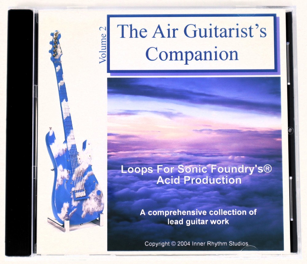 Inner Rhythm Studios Air Guitarist's... Sample Library/Sound Library/Sampling CD