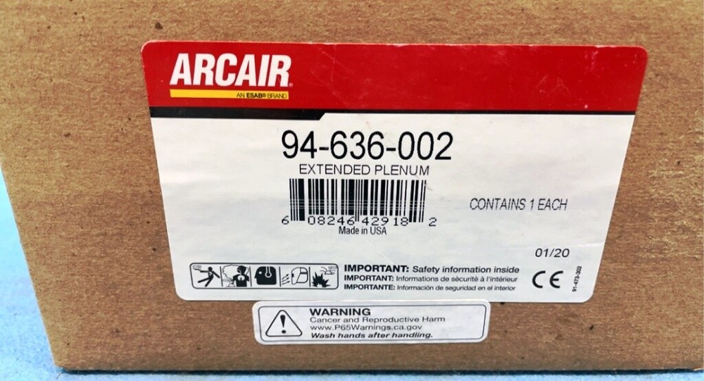 ARCAIR EXTENDED PLENUM, 94-636-002
