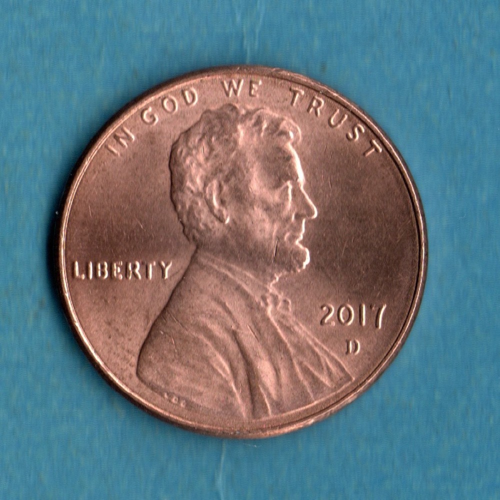 2017 D Lincoln Shield Cent Uncirculated