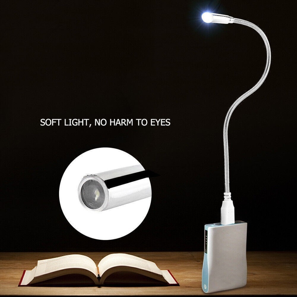 Mini Flexible LED USB Night Lamp Reading Light for Computer Laptop Notebook PC