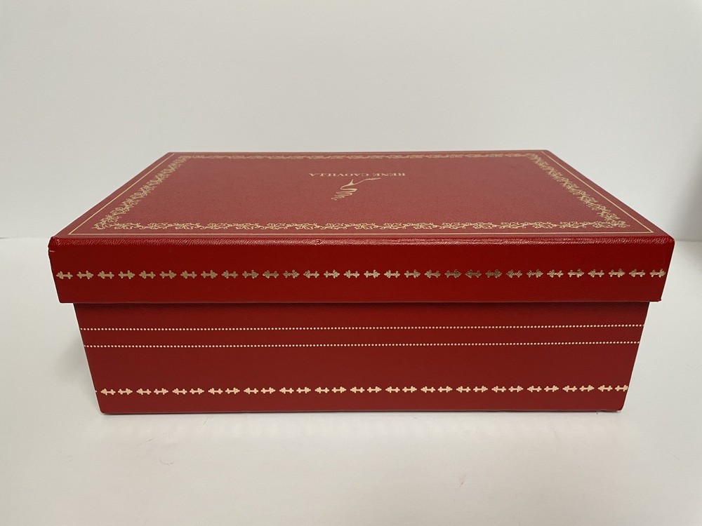 Rene Caovilla Empty Shoe Gift Storage Box