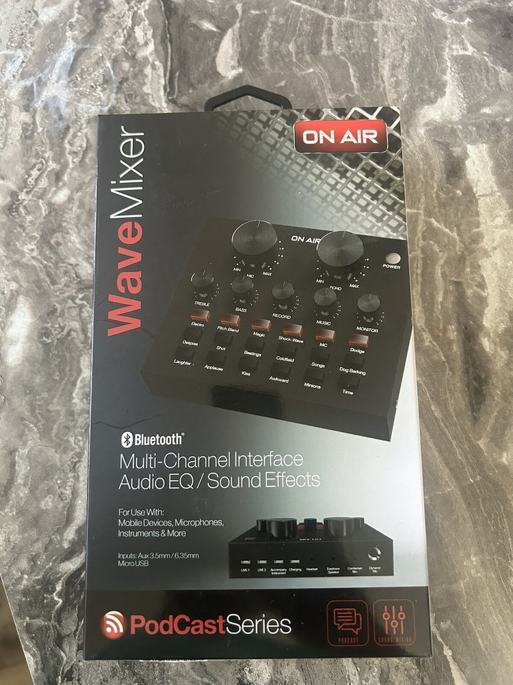 new sealed Bluetooth multi channel interface audio eq  sound effects