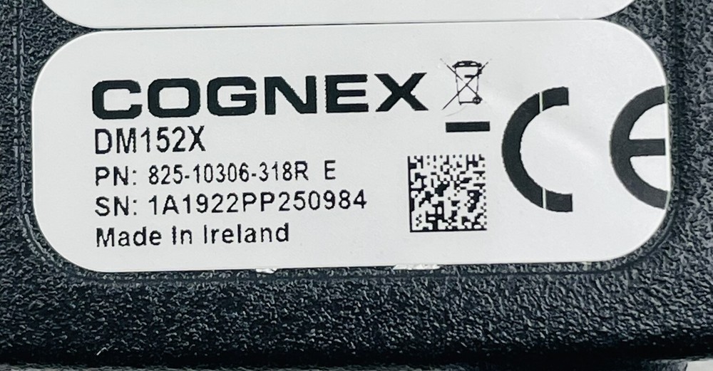 Cognex DM152X 825-10306-318R E Fixed-Mount Barcode Reader