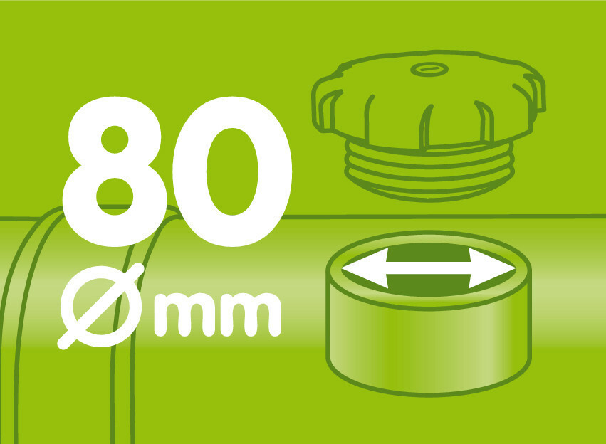 T-BLOCK, FUEL THEFT - Ø 80 MM LAMP