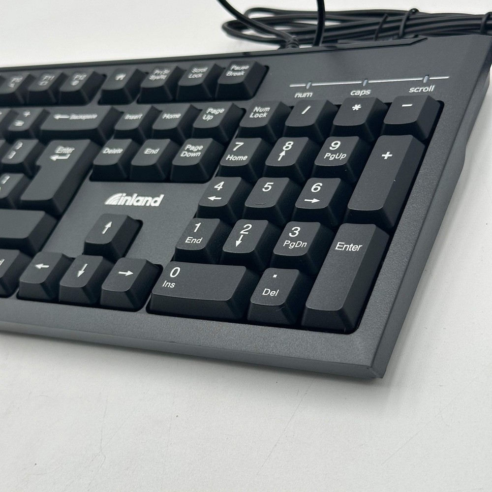 Inland USB Pre Combo IC210 Keyboard - New Open Box