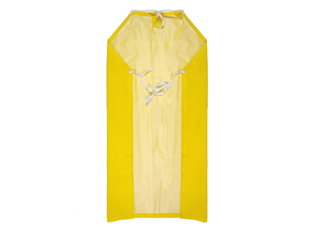 ⚠️ [48 Aprons] Aprons - Polyvinyl Chloride (PVC) Polyester Apron - Yellow