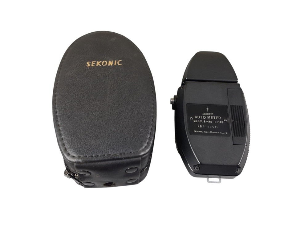 Sekonic L-28C2 Incident light meter w/case, clean, tested Working