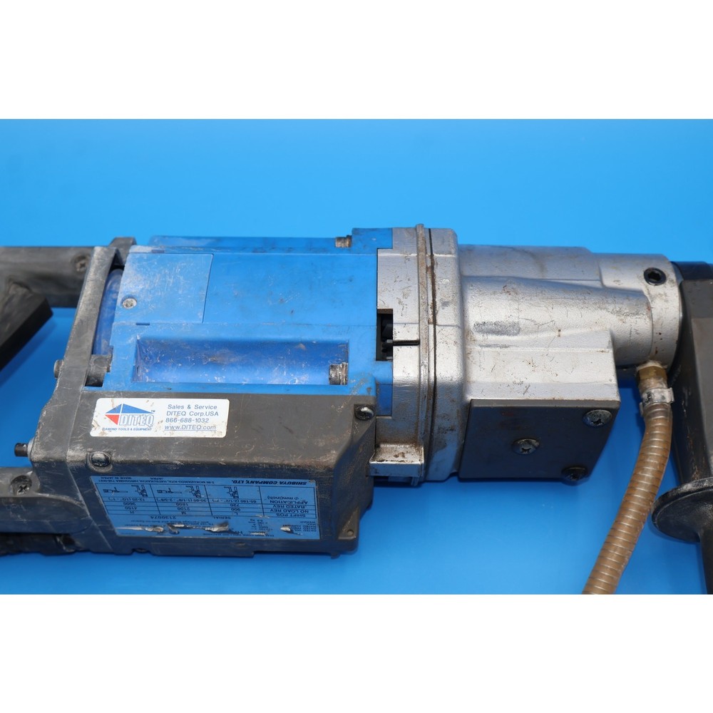 Shibuya HH1531 Handheld Core Drilling Machine **READ, GEAR ISSUES**