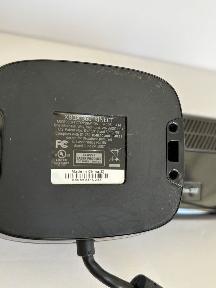 Microsoft Xbox 360 Kinect Sensor Bar Model 1414 Black Tested & Working