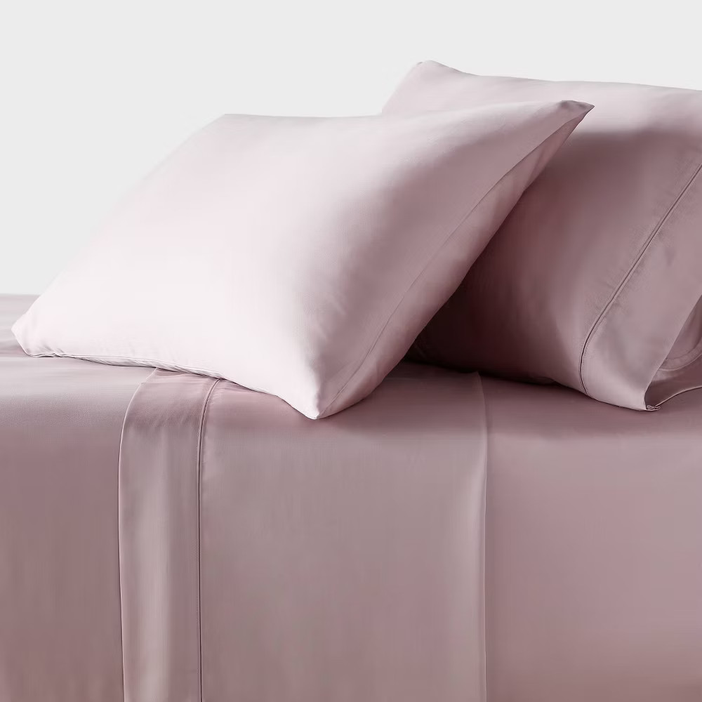 Full 320 Thread Count Lyocell Rose Ash - Threshold