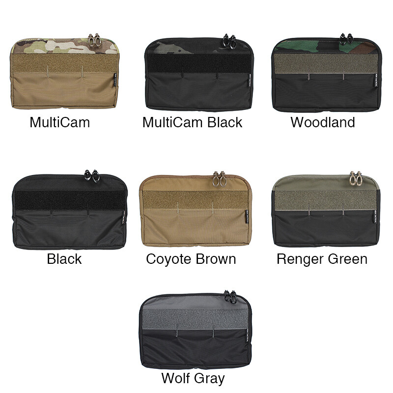 PEW Tactical DOPE Storage Pouch Kangaroo Insert Pocket Inner Pouch Hook&Loop MC