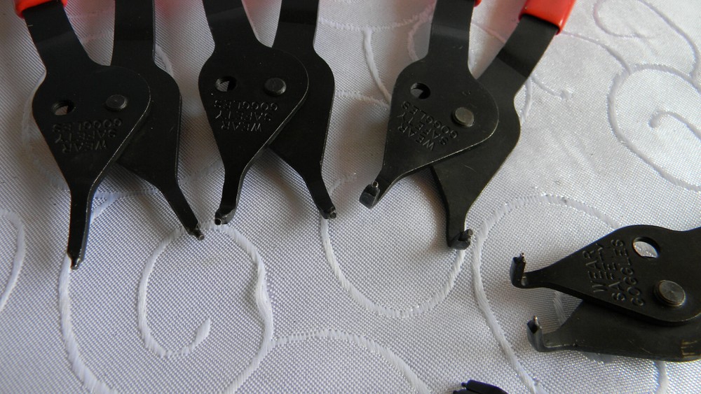 MATCO TOOLS 9PC COMBINATION INTERNAL/EXTERNAL SNAP RING PLIER SET #MST960