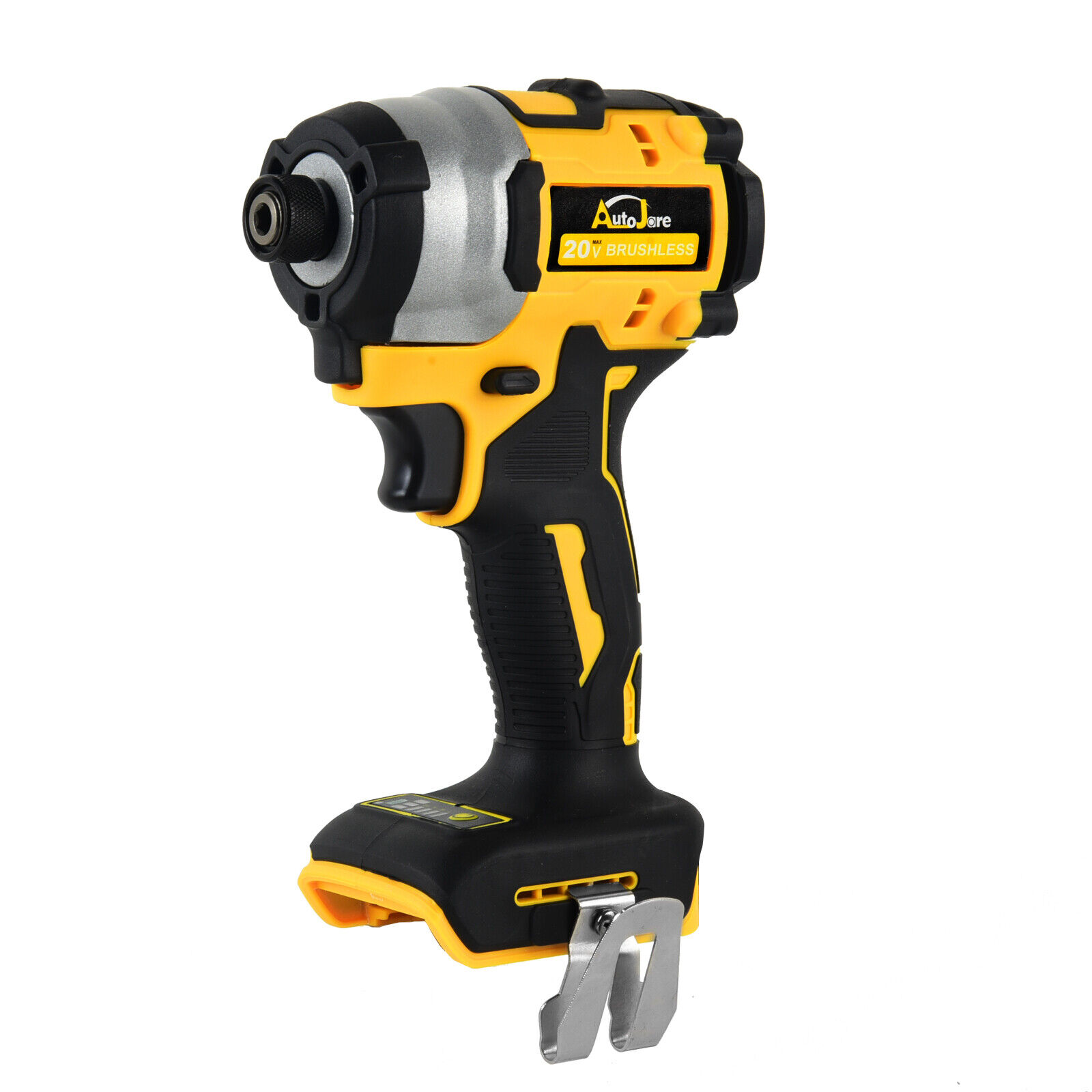 Brushless Cordless Impact Driver,for Dewalt 20V Max Battery,1/4" Compact,4 Speed