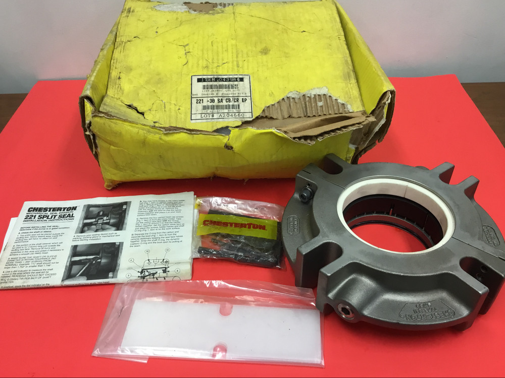 CHESTERTON - Type 221 - 3.750 - High Performance Split Seal - NEW
