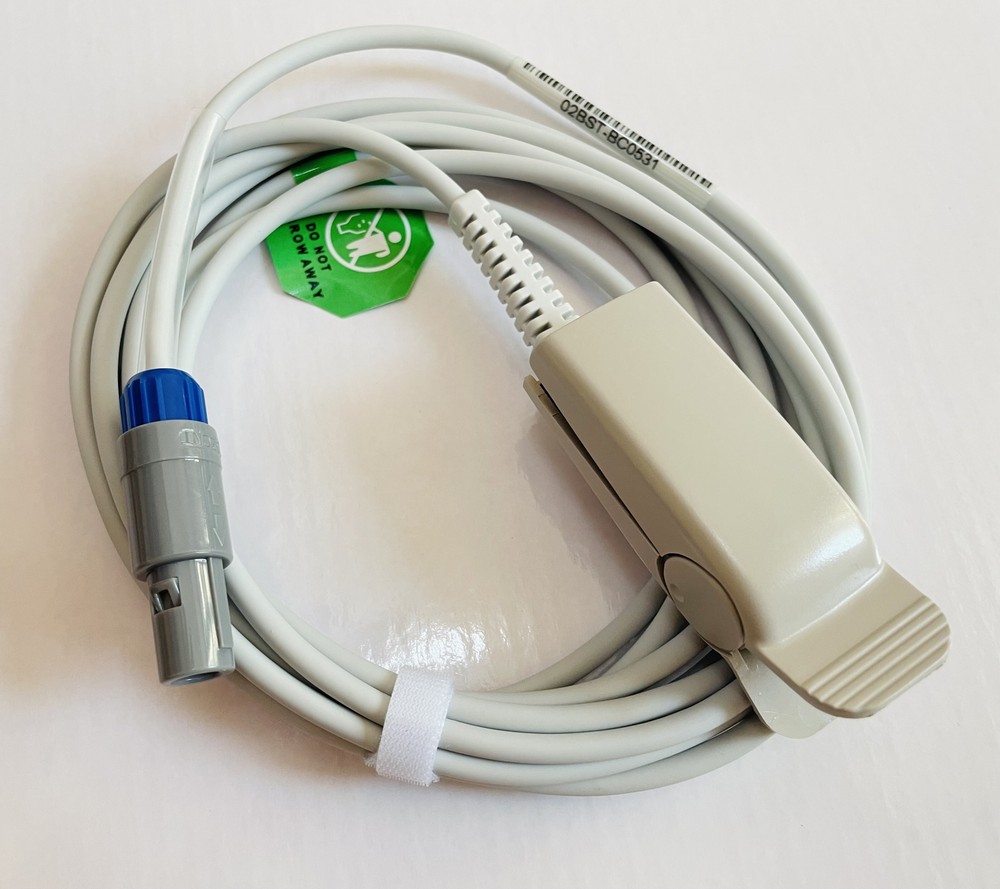 6Pin SpO2 Sensor Probe Cable For LE PM12B PM12D PM12F PM12H PM15B PM80B PM80D