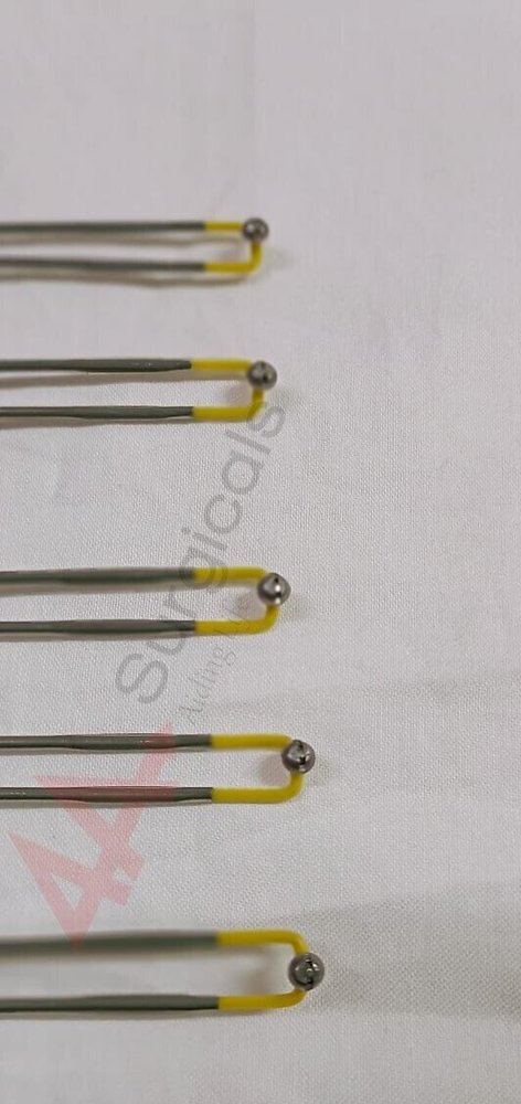 4A STORZ BIPOLAR PLASMA BUTTON DOUBLE STEM PACK OF 5