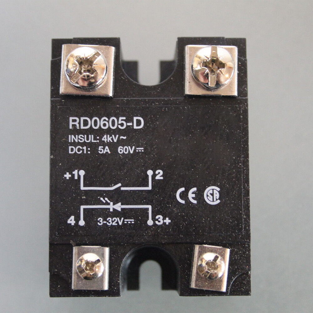 For Carlo Gavazzi RD0605-D Solid State Relay 3-32V