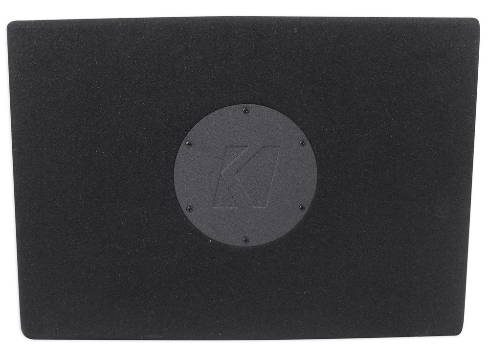 KICKER 43TC104 Comp 10" Subwoofer In Thin Profile Sub Box Enclosure, 4-Ohm